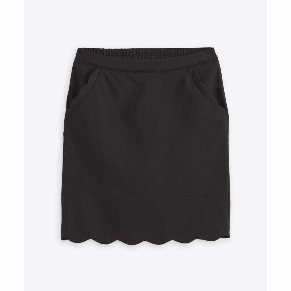 Berenice Scallop Hem Skirt